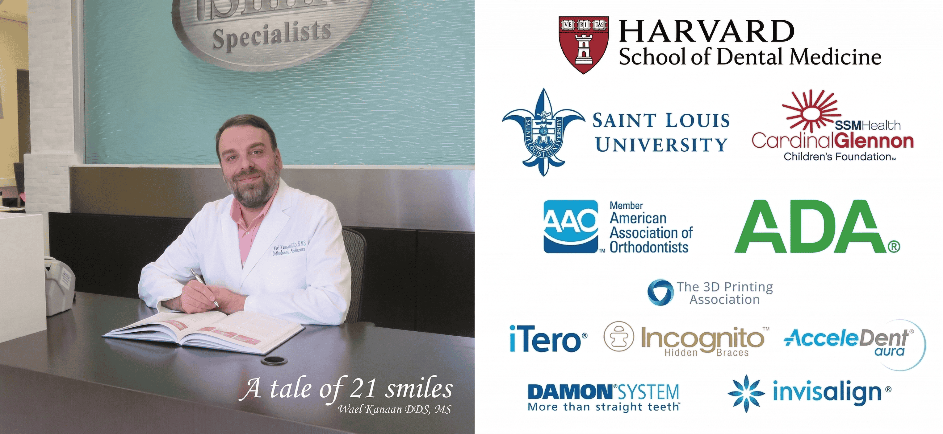 Board-Certified Orthodontist Dr. Wael Kanaan serving the Greater Houston Area