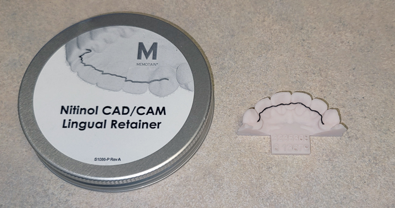 CAD/CAM Permanent retainer